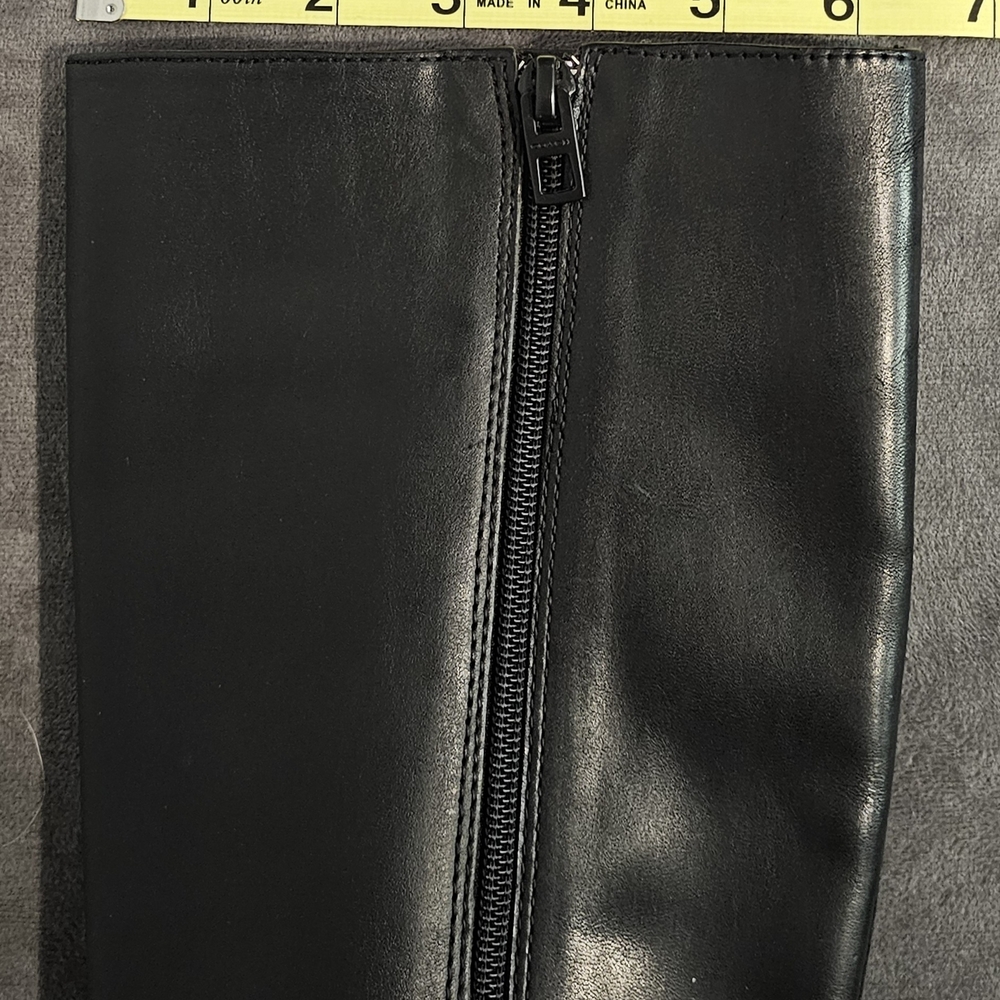 *NWOB* Coach Black Leather Boots (Never Worn) - Picture 16 of 16